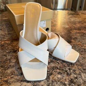 Michael Kors Clara Leather Mule